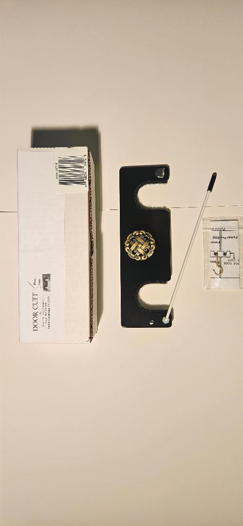 Home Security Door Cuff detail shot